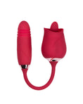 Load image into Gallery viewer, Rose Tongue 2 in 1 Vibrator