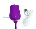 Load image into Gallery viewer, Rose Tongue 2 in 1 Vibrator
